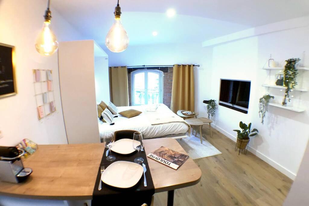 Le Floral - Hypercentre Capitole # Parking Prive # Queen Size Toulouse Exterior foto
