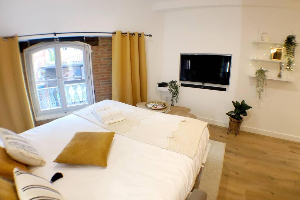 Le Floral - Hypercentre Capitole # Parking Prive # Queen Size Toulouse Exterior foto